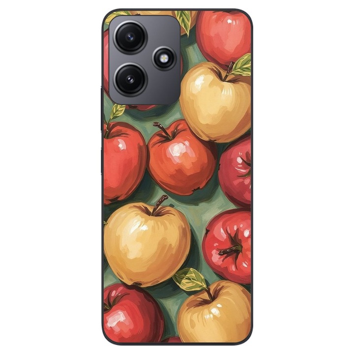 Husa compatibila cu Xiaomi Redmi 12 5G Silicon Gel Tpu Model Painted compatibila cu Apples