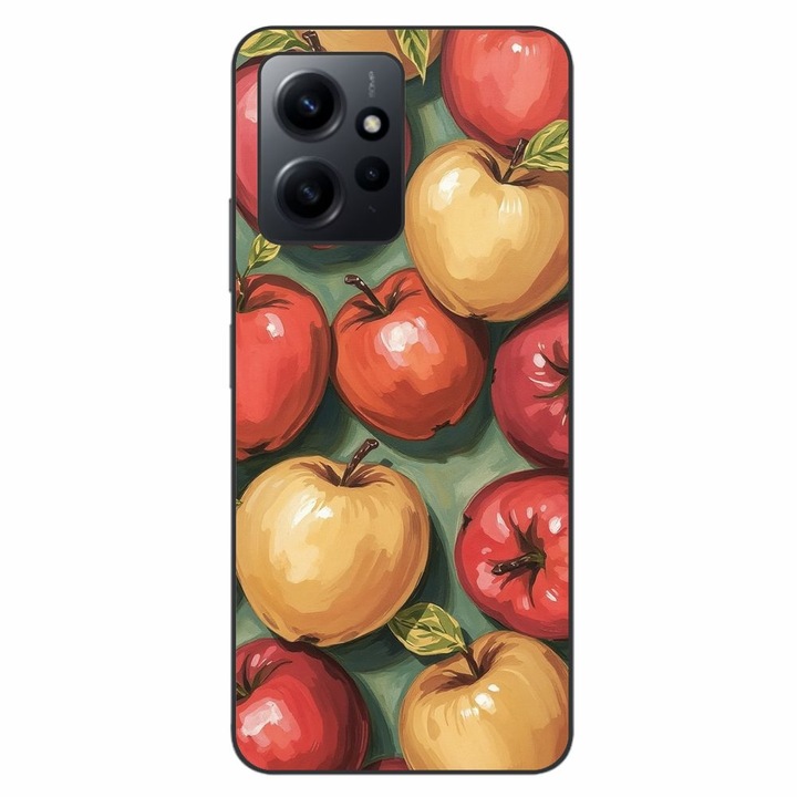 Husa compatibila cu Xiaomi Redmi Note 12 4G Silicon Gel Tpu Model Painted compatibila cu Apples