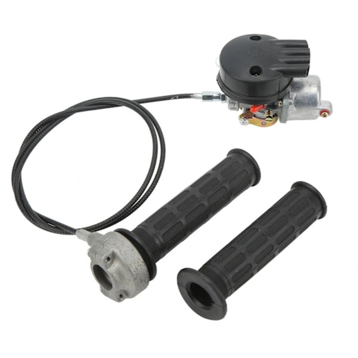 Kit maneta acceleratie carburator 49cc 60cc 66cc 80cc motocicleta