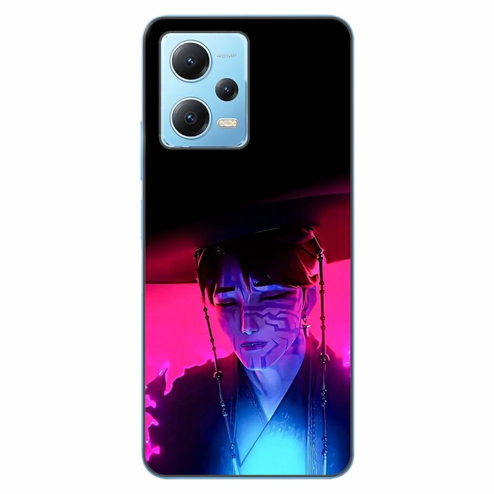 Husa compatibila cu Xiaomi Redmi Note 12 5G Silicon Gel Tpu Model KPop Demon Hunters Jinu Universe