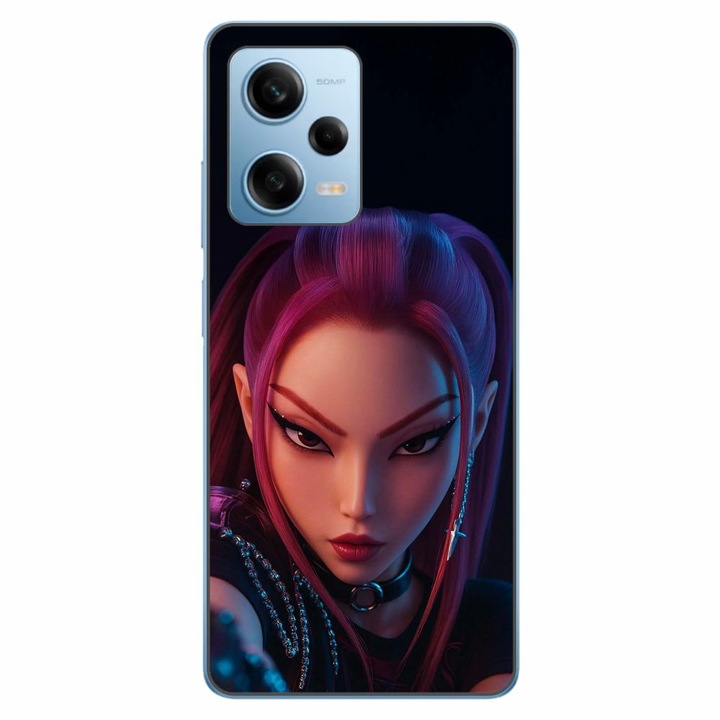 Husa compatibila cu Xiaomi Redmi Note 12 Pro 5G Silicon Gel Tpu Model KPop Demon Hunters Beautiful Mira