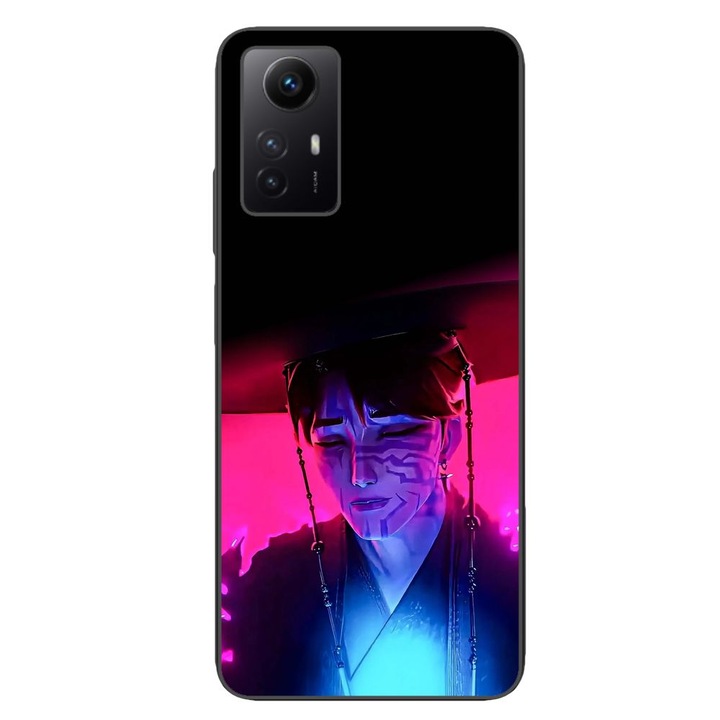 Husa compatibila cu Xiaomi Redmi Note 12s Silicon Gel Tpu Model KPop Demon Hunters Jinu Universe