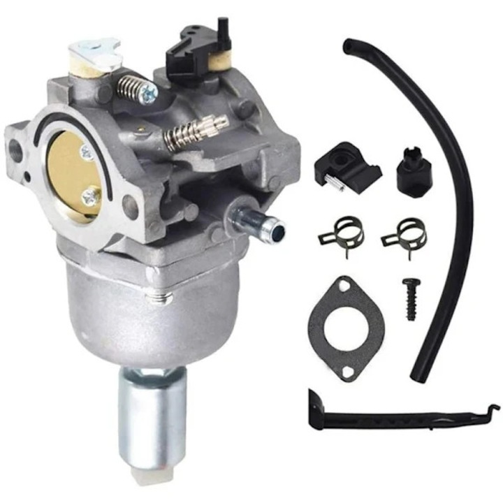 Kit carburator pentru cositoare, 17.5 hp, metal, argintiu