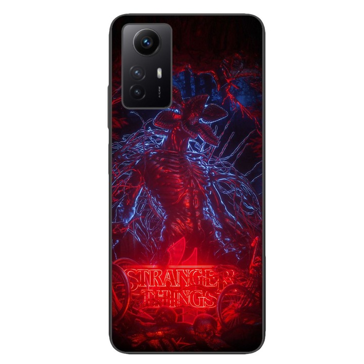Husa compatibila cu Xiaomi Redmi Note 12s Silicon Gel Tpu Model Stranger Things Demogorgon
