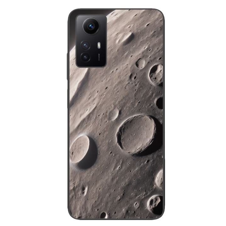 Husa compatibila cu Xiaomi Redmi Note 12s Silicon Gel Tpu Model Moon Surface