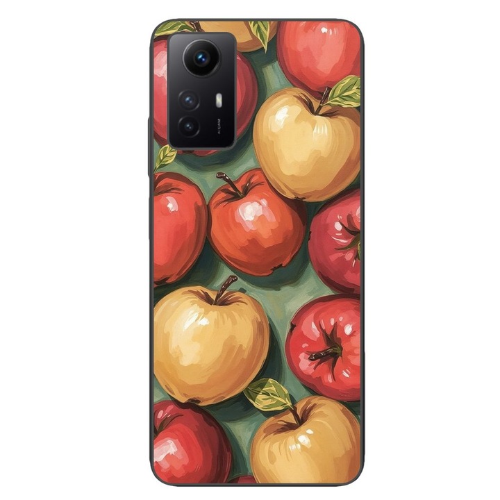 Husa compatibila cu Xiaomi Redmi Note 12s Silicon Gel Tpu Model Painted compatibila cu Apples
