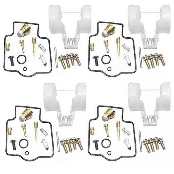 メンテナンス ponta410 Set reparatie carburator 4X pentru Kawasaki ZX-10 1988-1990 ZX1000