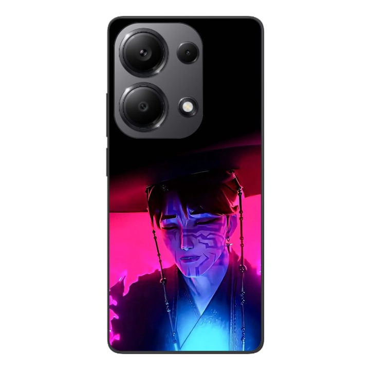 Husa compatibila cu Xiaomi Redmi Note 13 Pro 4G Silicon Gel Tpu Model KPop Demon Hunters Jinu Universe