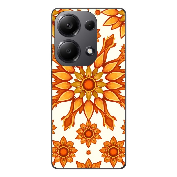 Husa compatibila cu Xiaomi Redmi Note 13 Pro 4G Silicon Gel Tpu Model Sun Flower Soul