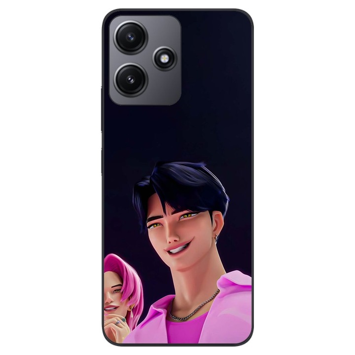 Husa compatibila cu Xiaomi Redmi 12 5G Silicon Gel Tpu Model KPop Demon Hunters Saja Cool