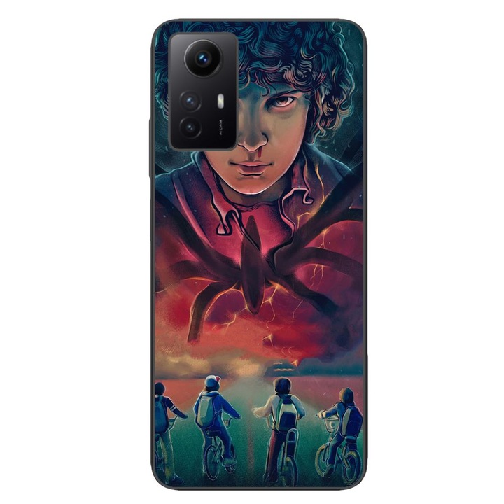 Husa compatibila cu Xiaomi Redmi Note 12s Silicon Gel Tpu Model Stranger Things Cartoon