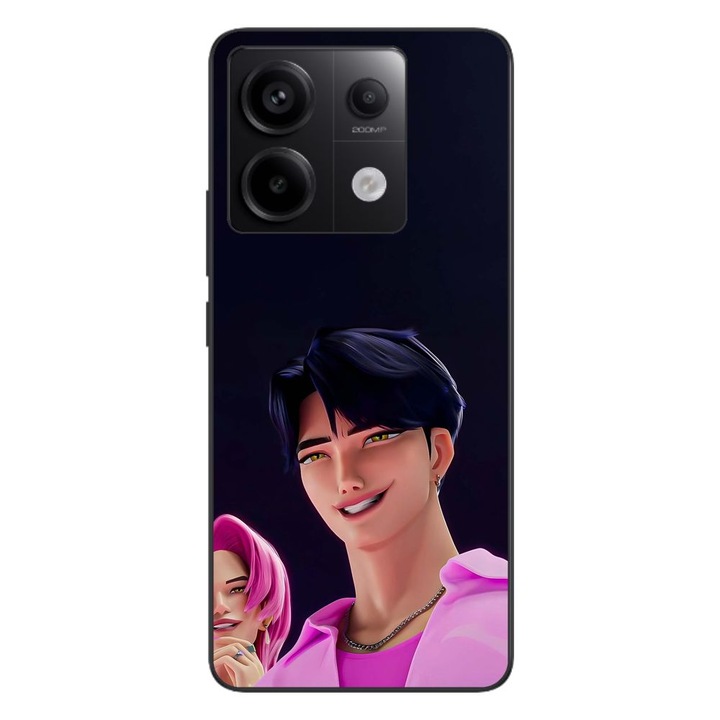 Husa compatibila cu Xiaomi Redmi Note 13 Pro 5G Silicon Gel Tpu Model KPop Demon Hunters Saja Cool
