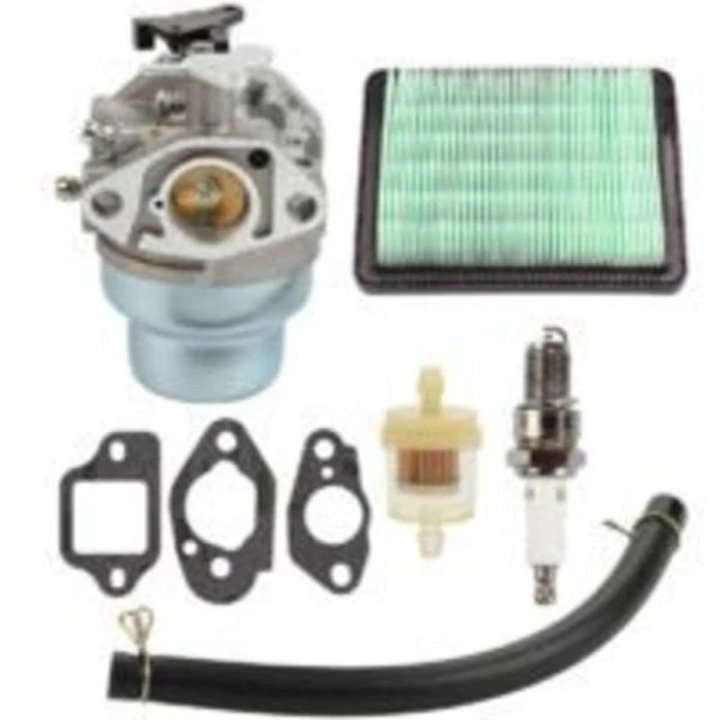 Kit carburator cu bujie, filtru de aer, filtru de combustibil pentru masini de tuns iarba Honda GCV160, GCV160A, HRB216, HRS216, HRR216, HRT216, HRZ216