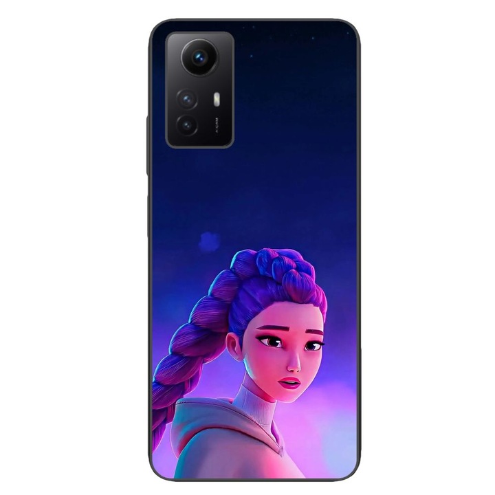 Husa compatibila cu Xiaomi Redmi Note 12s Silicon Gel Tpu Model KPop Demon Hunters Rumi Sunset