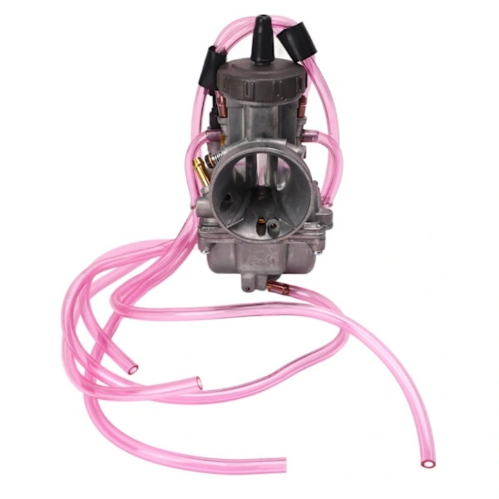 Carburator 35mm pentru motoare 250cc-400cc, zinc-aluminiu anodizat, design optimizat pentru aer, consumabile moto