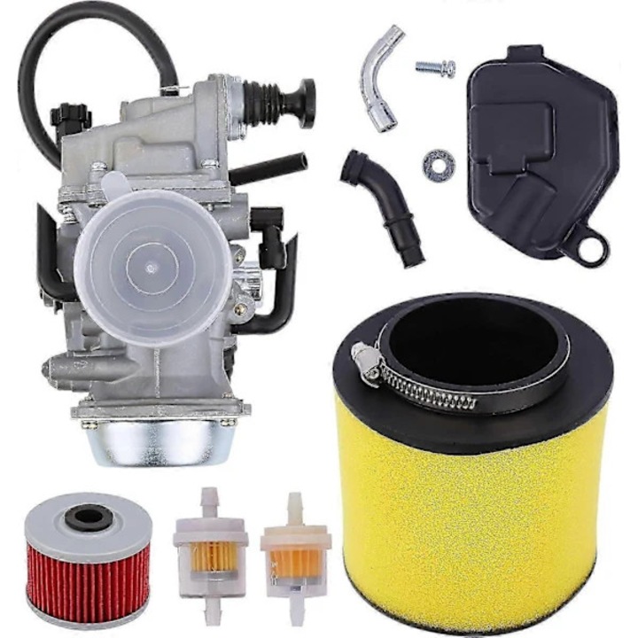Carburator cu filtre pentru Honda TRX300 TRX300FW 1988-2000, Rancher 350 2000-2006, set complet