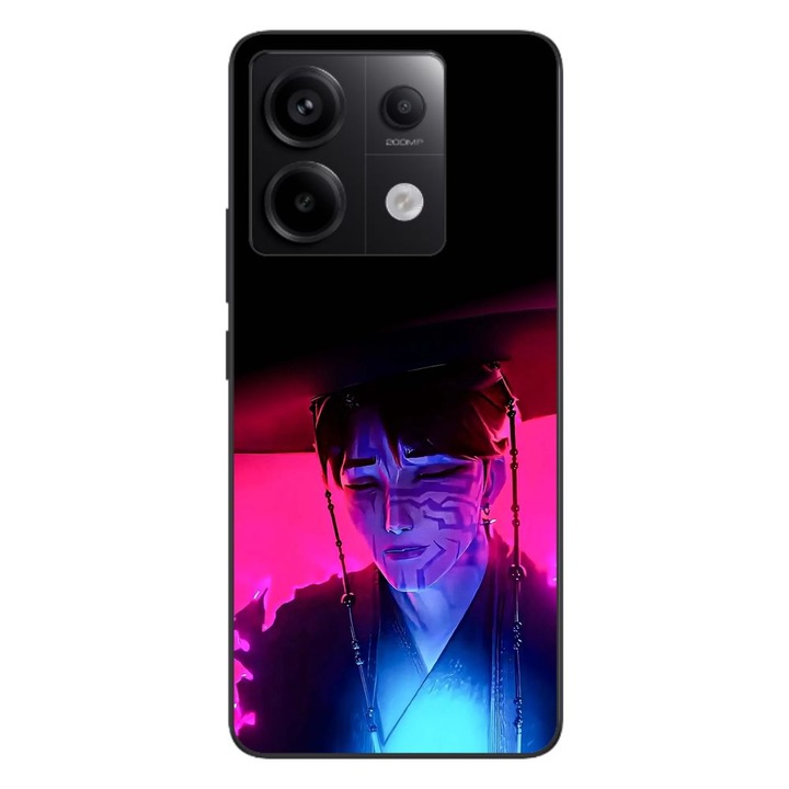 Husa compatibila cu Xiaomi Redmi Note 13 Pro 5G Silicon Gel Tpu Model KPop Demon Hunters Jinu Universe