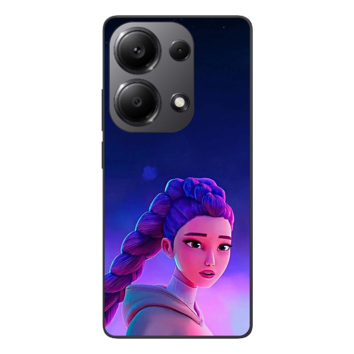 Husa compatibila cu Xiaomi Redmi Note 13 Pro 4G Silicon Gel Tpu Model KPop Demon Hunters Rumi Sunset