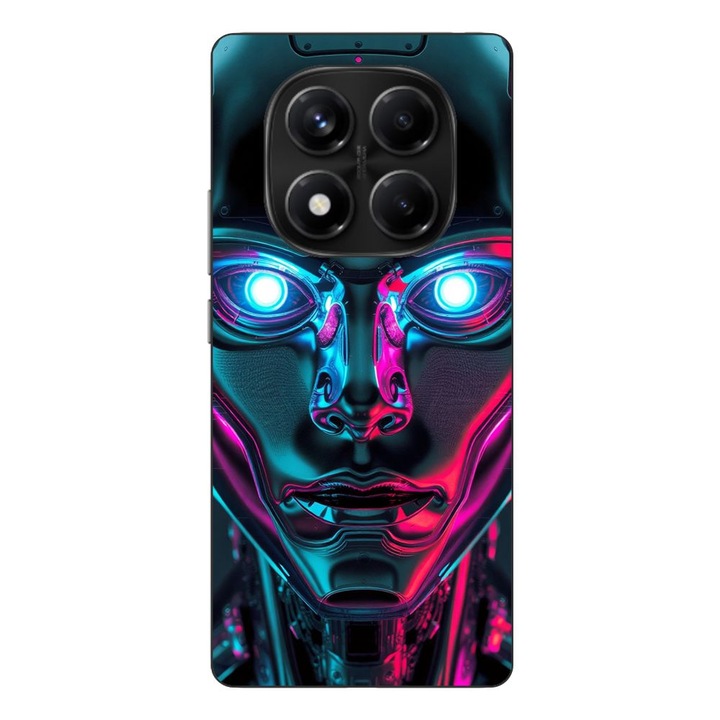 Husa compatibila cu Xiaomi Redmi Note 14 Pro 4G Silicon Gel Tpu Model Chrome Humanoid