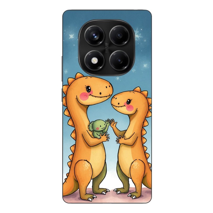 Husa compatibila cu Xiaomi Redmi Note 14 Pro 4G Silicon Gel Tpu Model Dino Cute Family