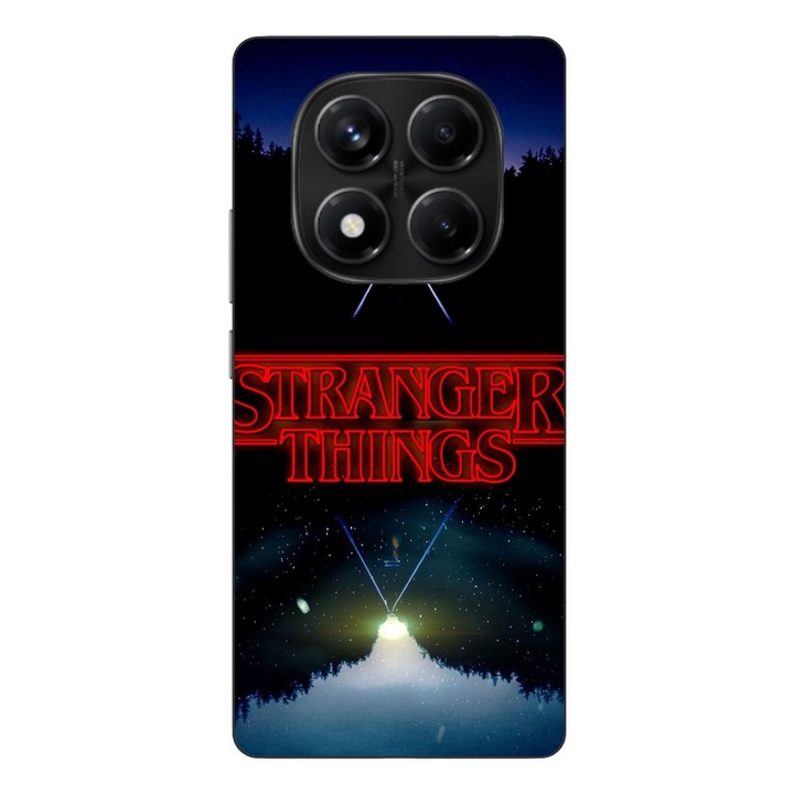 Husa compatibila cu Xiaomi Redmi Note 14 Pro 4G Silicon Gel Tpu Model Stranger Things Sunset