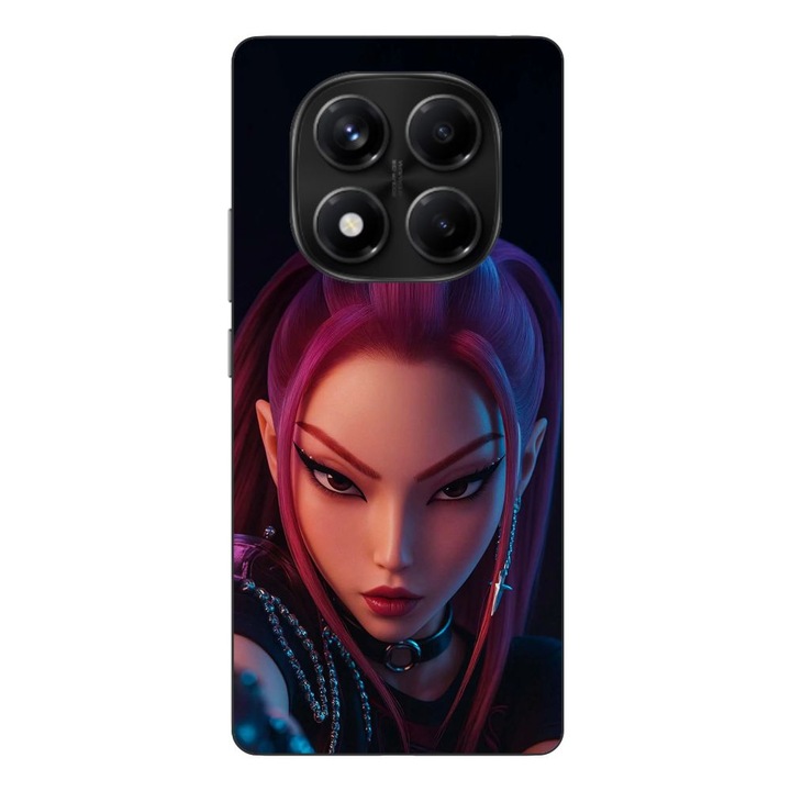 Husa compatibila cu Xiaomi Redmi Note 14 Pro 4G Silicon Gel Tpu Model KPop Demon Hunters Beautiful Mira
