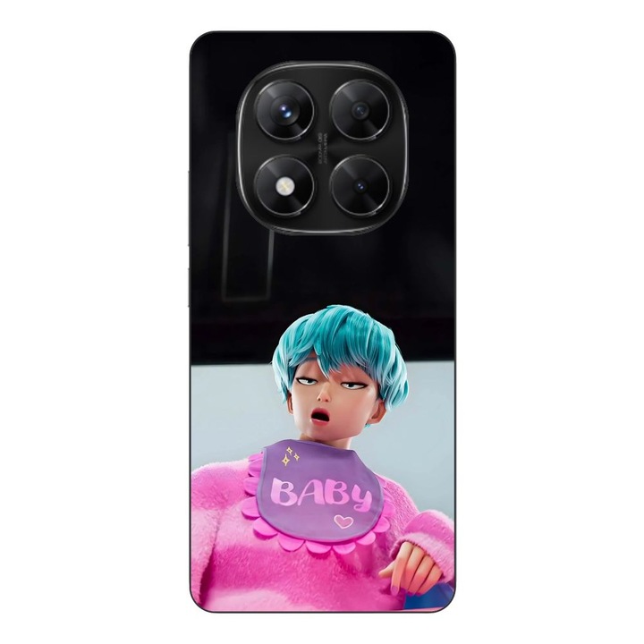 Husa compatibila cu Xiaomi Redmi Note 14 Pro 5G Silicon Gel Tpu Model KPop Demon Hunters Saja Baby