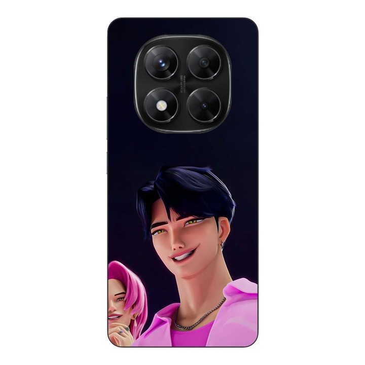 Husa compatibila cu Xiaomi Redmi Note 14 Pro 5G Silicon Gel Tpu Model KPop Demon Hunters Saja Cool