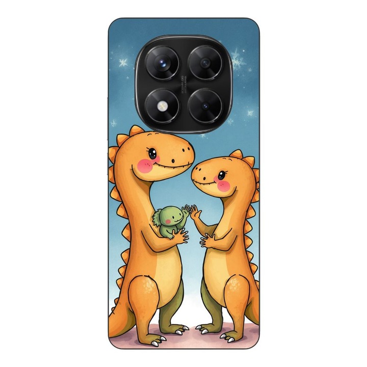 Husa compatibila cu Xiaomi Redmi Note 14 Pro 5G Silicon Gel Tpu Model Dino Cute Family