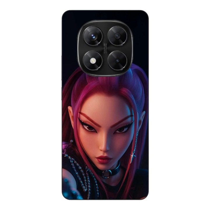 Husa compatibila cu Xiaomi Redmi Note 14 Pro 5G Silicon Gel Tpu Model KPop Demon Hunters Beautiful Mira