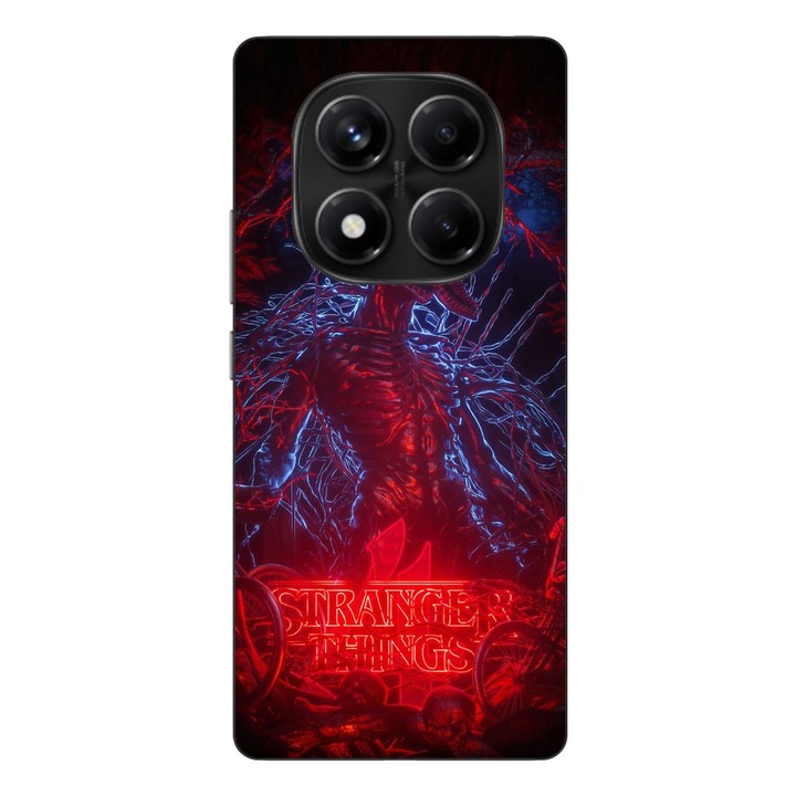 Husa compatibila cu Xiaomi Redmi Note 14 Pro 4G Silicon Gel Tpu Model Stranger Things Demogorgon