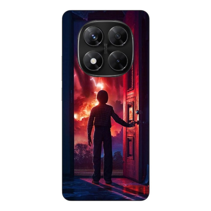 Husa compatibila cu Xiaomi Redmi Note 14 Pro 5G Silicon Gel Tpu Model Stranger Things Door to Hell