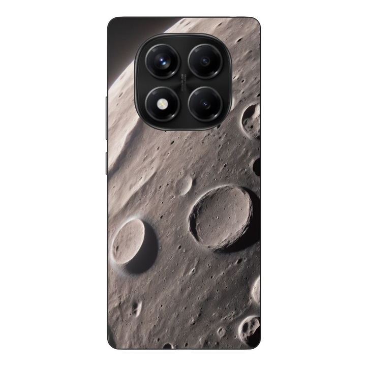 Husa compatibila cu Xiaomi Redmi Note 14 Pro 4G Silicon Gel Tpu Model Moon Surface