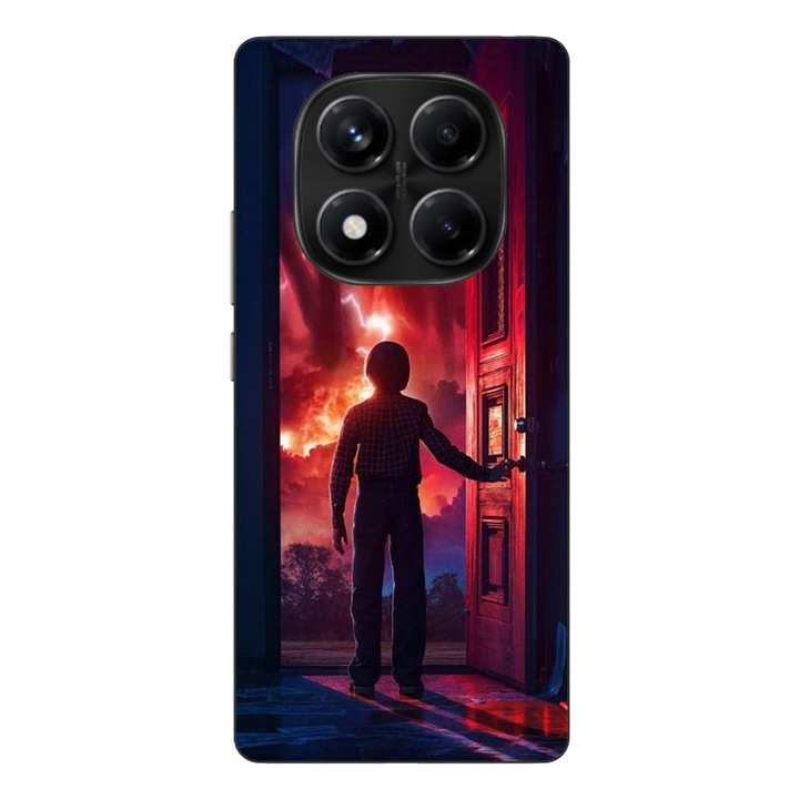 Husa compatibila cu Xiaomi Redmi Note 14 Pro 4G Silicon Gel Tpu Model Stranger Things Door to Hell
