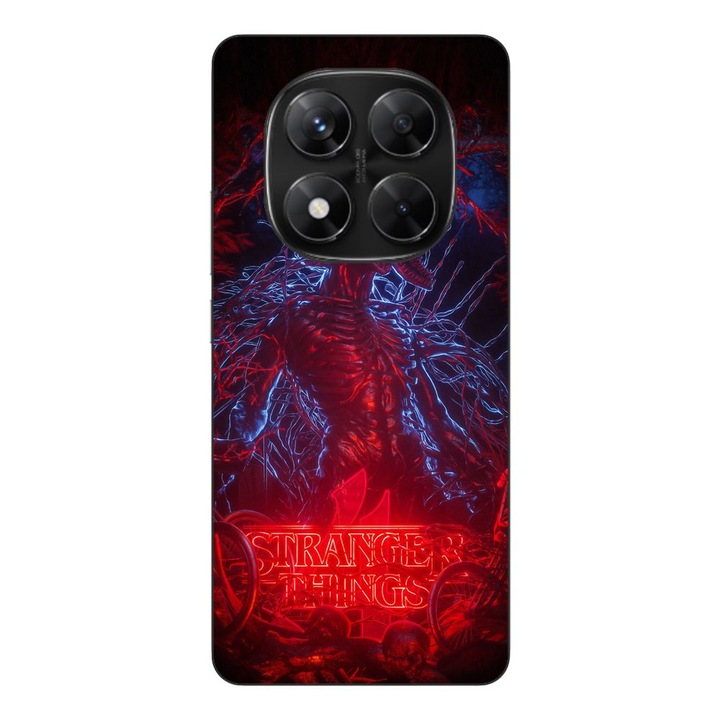 Husa compatibila cu Xiaomi Redmi Note 14 Pro 5G Silicon Gel Tpu Model Stranger Things Demogorgon