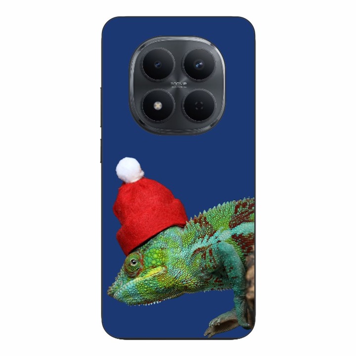 Husa compatibila cu Xiaomi Redmi Note 15 Pro Plus Silicon Gel Tpu Model Craciun Cameleon