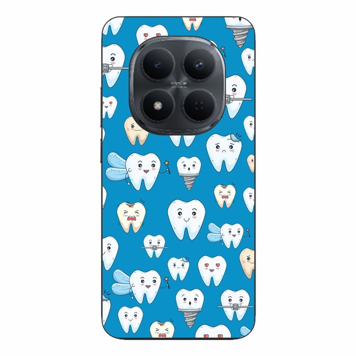 Husa compatibila cu Xiaomi Redmi Note 15 Pro Plus Silicon Gel Tpu Model Dentist Pattern