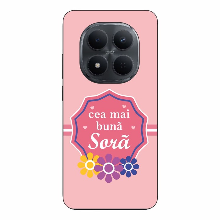 Husa compatibila cu Xiaomi Redmi Note 15 Pro Plus Silicon Gel Tpu Model Cea Mai Buna Sora