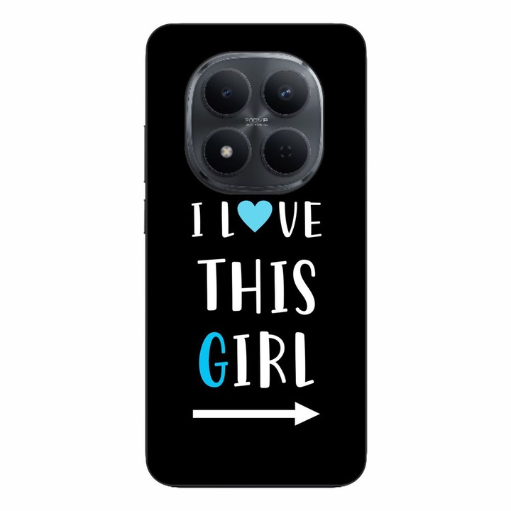 Husa compatibila cu Xiaomi Redmi Note 15 Pro Plus Silicon Gel Tpu Model Cupluri I love This Girl