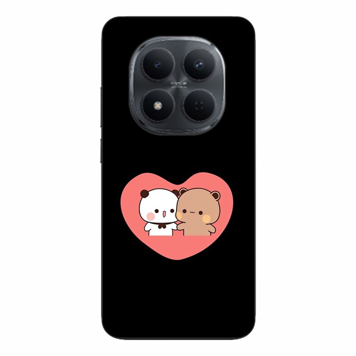 Husa compatibila cu Xiaomi Redmi Note 15 Pro Plus Silicon Gel Tpu Model Bubu Dudu In Heart