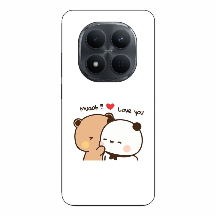 Husa compatibila cu Xiaomi Redmi Note 15 Pro Plus Silicon Gel Tpu Model Bubu Dudu Muaah Love You
