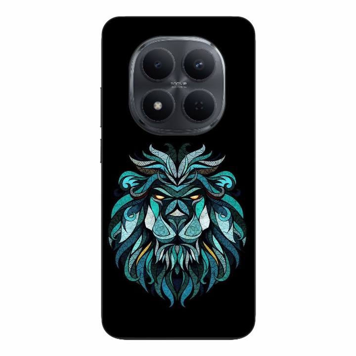 Husa compatibila cu Xiaomi Redmi Note 15 Pro Plus Silicon Gel Tpu Model Abstract Lion