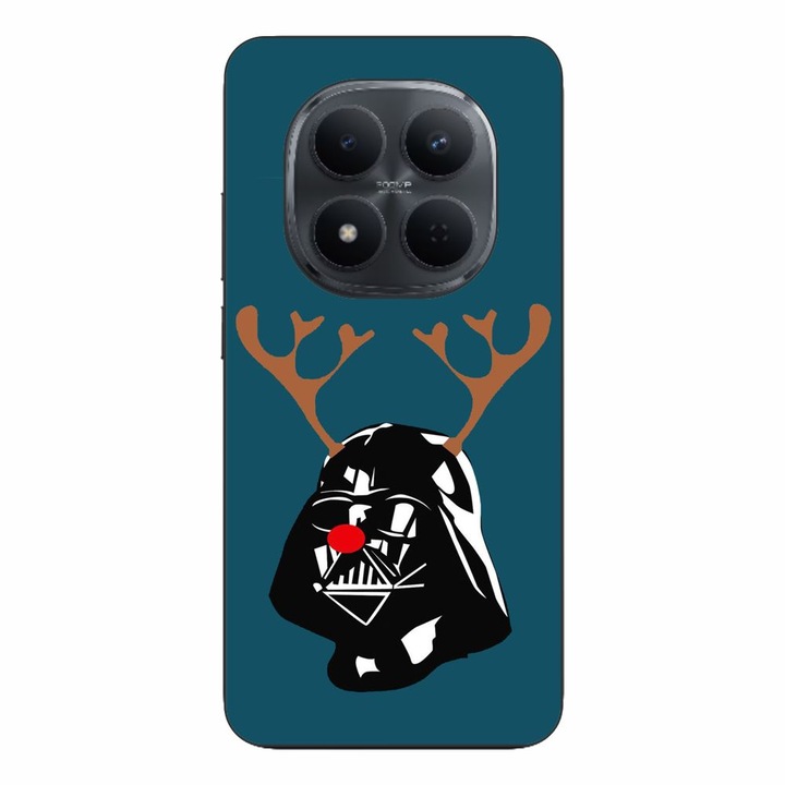 Husa compatibila cu Xiaomi Redmi Note 15 Pro Plus Silicon Gel Tpu Model Craciun Darth Vader Ren
