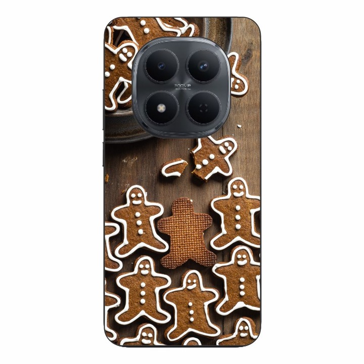 Husa compatibila cu Xiaomi Redmi Note 15 Pro Plus Silicon Gel Tpu Model Craciun Turta Dulce