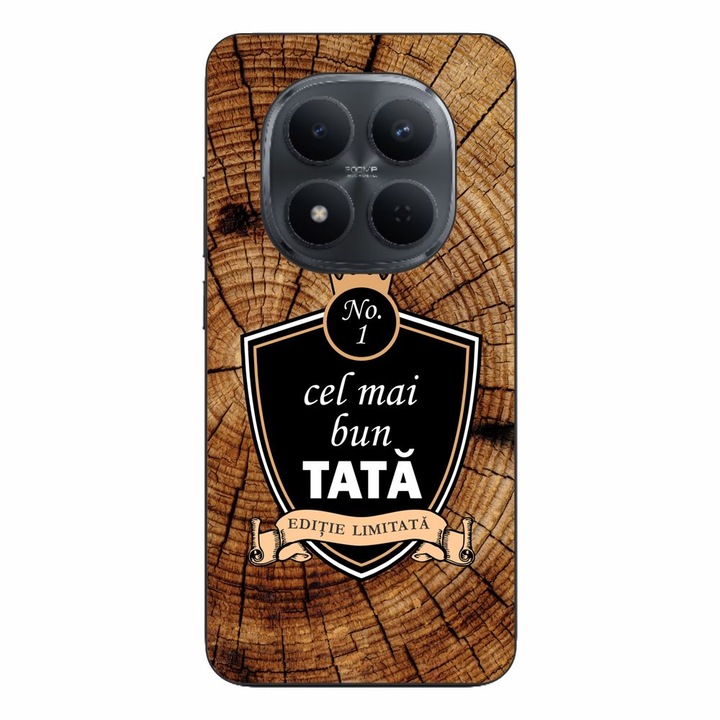 Husa compatibila cu Xiaomi Redmi Note 15 Pro Plus Silicon Gel Tpu Model Cel Mai Bun Tata