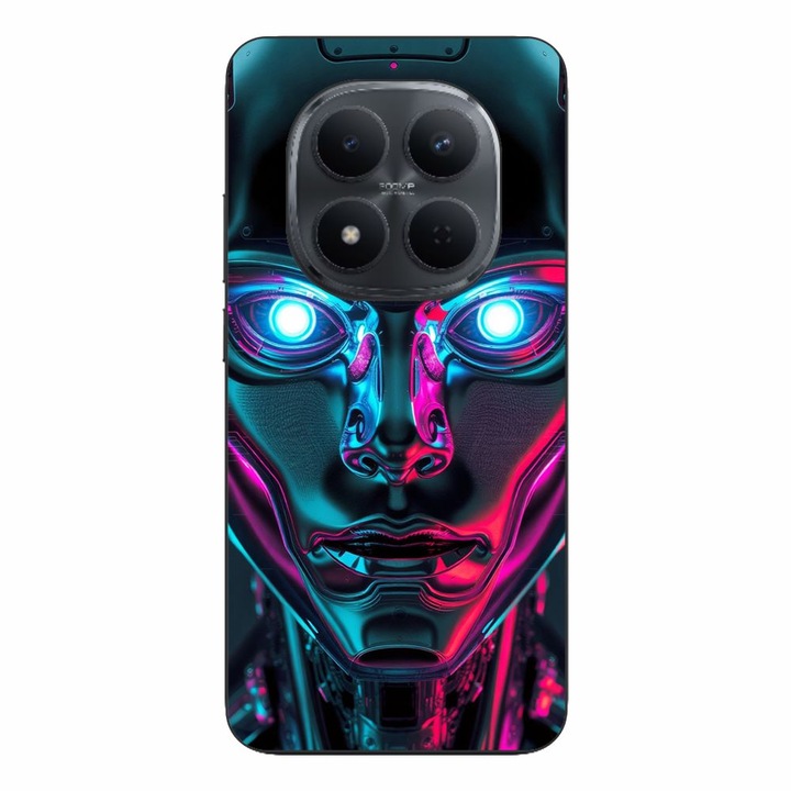 Husa compatibila cu Xiaomi Redmi Note 15 Pro Plus Silicon Gel Tpu Model Chrome Humanoid