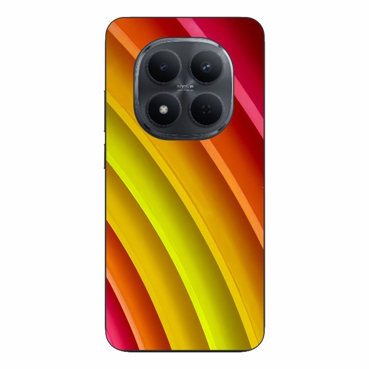 Husa compatibila cu Xiaomi Redmi Note 15 Pro Plus Silicon Gel Tpu Model Abstract Stripes