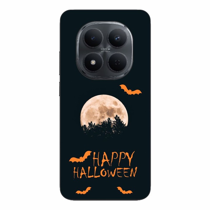 Husa compatibila cu Xiaomi Redmi Note 15 Pro Plus Silicon Gel Tpu Model Happy Halloween Luna Plina