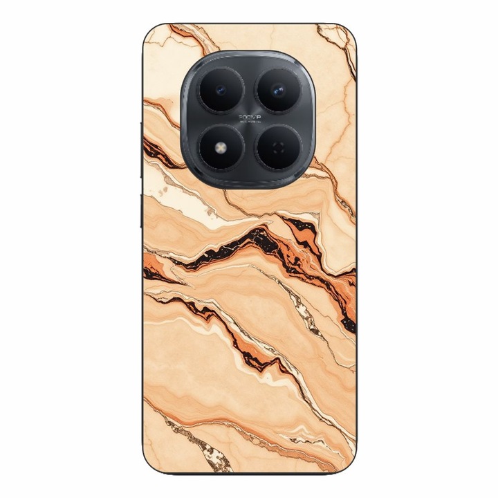 Husa compatibila cu Xiaomi Redmi Note 15 Pro Plus Silicon Gel Tpu Model Desert Stone Marble
