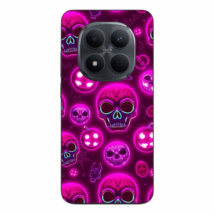 Husa compatibila cu Xiaomi Redmi Note 15 Pro Plus Silicon Gel Tpu Model Cyberpunk Halloween